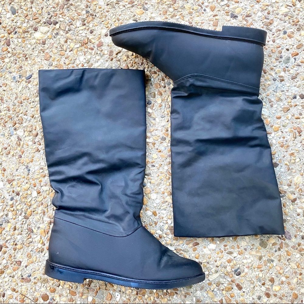 Like New Cougar Black Made in Canada Talk Winter Rain Boots 10
